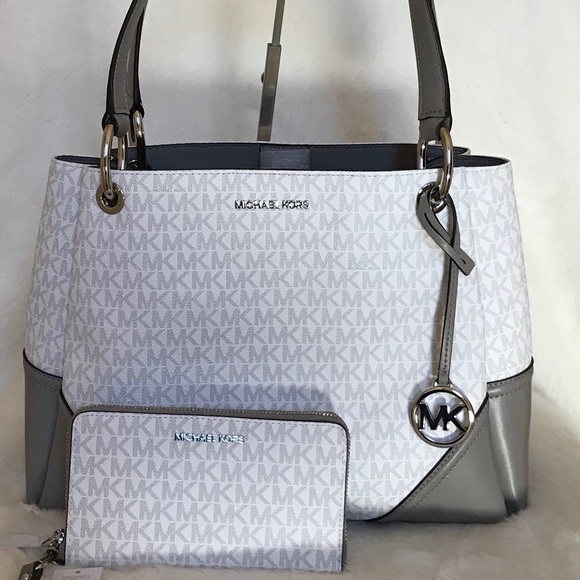 Michael Kors (2pcs) Nicole LG Shoulder Tote